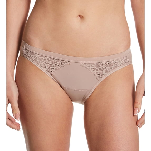 Women's Maidenform DMLBKL Bikini Light Flow Period Panty (Evening Blush M)