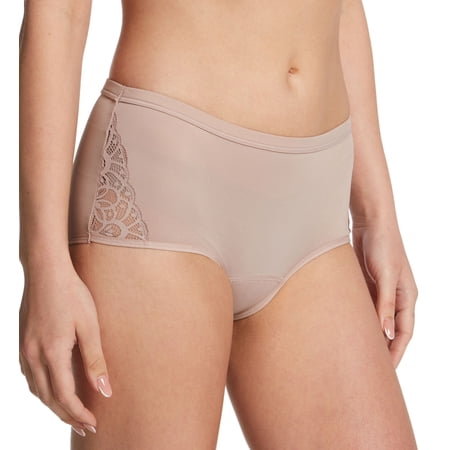 Women's Maidenform DMLBSL Period Panty Hipster Light (Evening Blush 5)