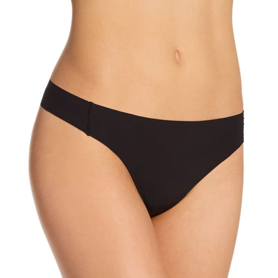 Women's Maidenform DMLCTG Flawless No Show Thong Panty (Black 7)