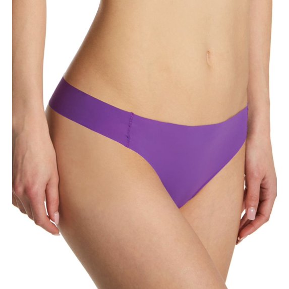 Women's Maidenform DMLCTG Flawless No Show Thong Panty (New Pleasant Plum 9)