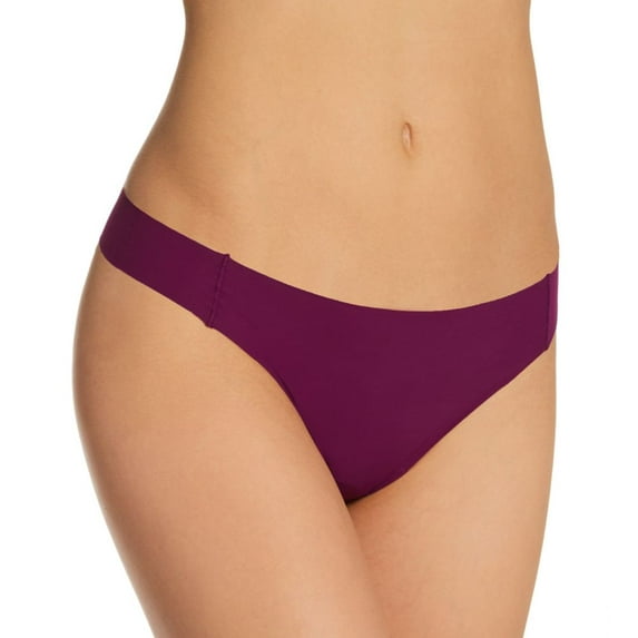 Women's Maidenform DMLCTG Flawless No Show Thong Panty (Venetian Purple 7)