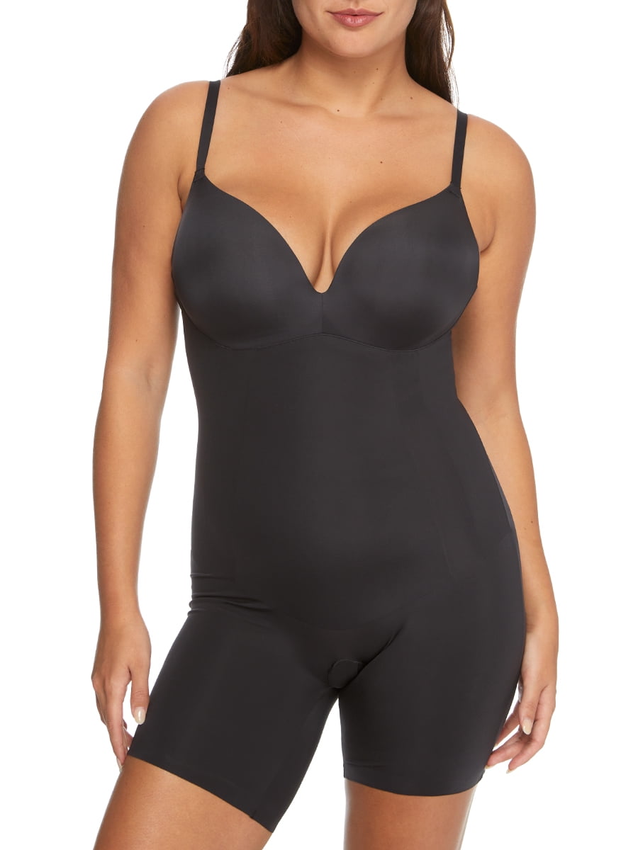Maidenform Womens All-in-one With Built-in Bra Shapewear Dms089, Black,  XX-Large : : Clothing, Shoes & Accessories
