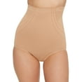 thumbnail image 1 of Women's Maidenform DMS092 Feel Good Fashion High Waisted Brief (Beige S), 1 of 3