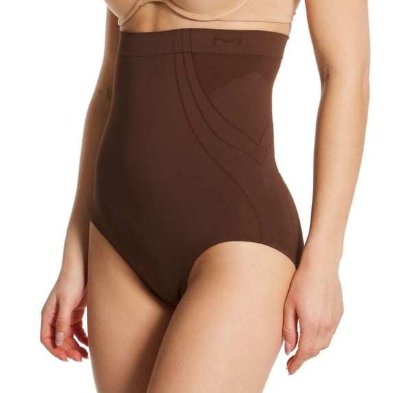 Women's Maidenform DMS092 Feel Good Fashion High Waisted Brief (Bronze L)