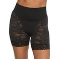 thumbnail image 1 of Women's Maidenform DMS095 Tame Your Tummy Lace Shorty (Black Lace M), 1 of 2
