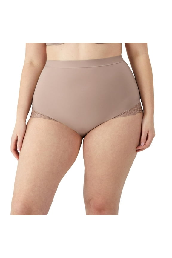 Women's Maidenform DMS099 Eco Lace Mid-Brief Panty (Evening Blush S)