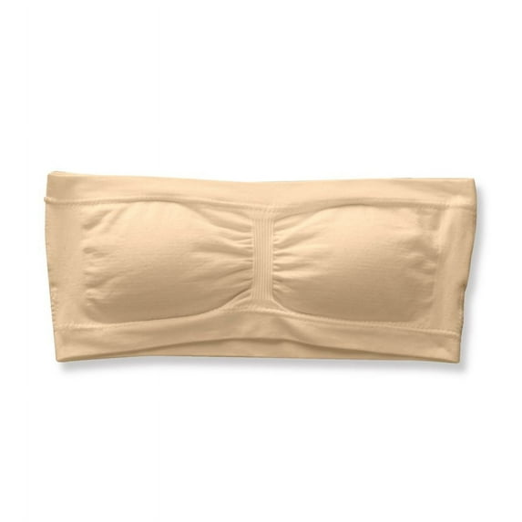 Women's Maidenform Girl H4310 Seamfree Bandeau Bra (Nude XL)