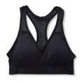 thumbnail image 1 of Women's Maidenform Girl H4323 Seamfree Molded Mesh Back Sports Bra (Black M), 1 of 4