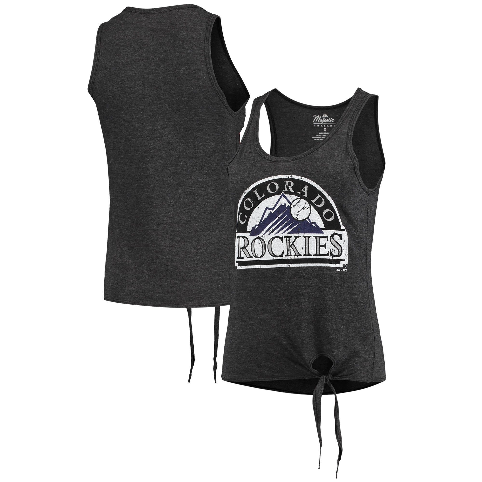 colorado rockies black vest jersey