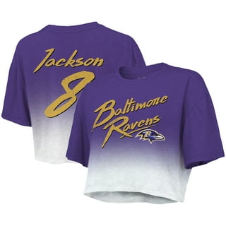 Lamar Jackson Baltimore Ravens Men's Black by Midnight Mascot T
