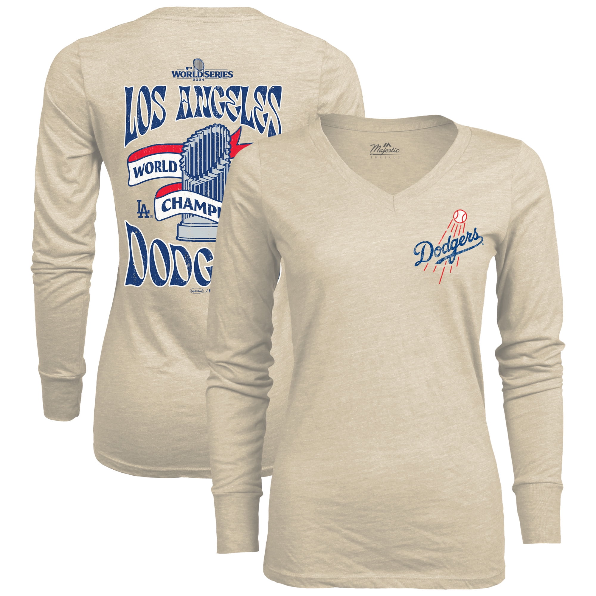 Men's Vintage Tri-Blend Long Sleeve T-Shirt - Wisconsin Milwaukee Panthers Fan Apparel - View #14