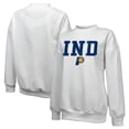 thumbnail image 1 of Women's Majestic Threads White Indiana Pacers Classic Tri-Blend Pullover Sweatshirt, 1 of 2