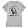 thumbnail image 1 of Women's Maleficent: Mistress of All Evil All About Horns  Graphic Tee Athletic Heather X Large, 1 of 3