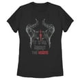 thumbnail image 1 of Women's Maleficent: Mistress of All Evil All About Horns  Graphic Tee Black X Large, 1 of 3