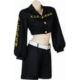 thumbnail image 1 of Women’s Manjiro Sano Mikey Outfit Dress Top with Short Pants Suit Ensemble, 1 of 8
