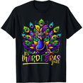 thumbnail image 1 of Women’s Mardi Gras Vibe T-Shirt – Colorful Festival Outfit Carnival Tee, 1 of 7