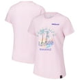 thumbnail image 1 of Women's Margaritaville Pink NASCAR Beach Life T-Shirt, 1 of 3