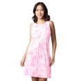 thumbnail image 1 of Women's Margaritaville  Pink Tampa Bay Lightning Clouds Tie-Dye Dress, 1 of 1