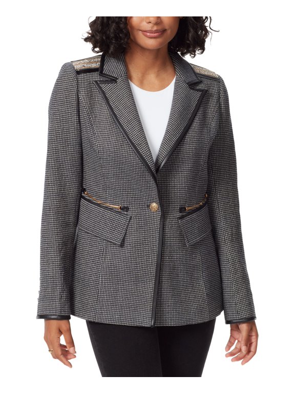 Women's Margot Embellished Blazer Black XL