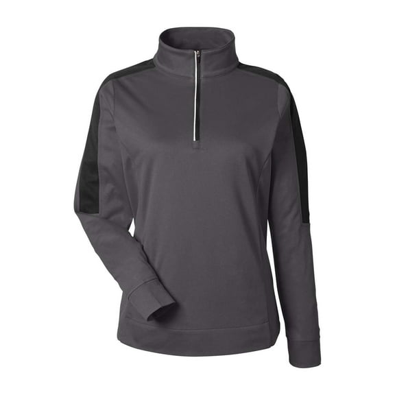 Women's Market Snag Protect Mesh Colorblock Quarter-Zip Pullover