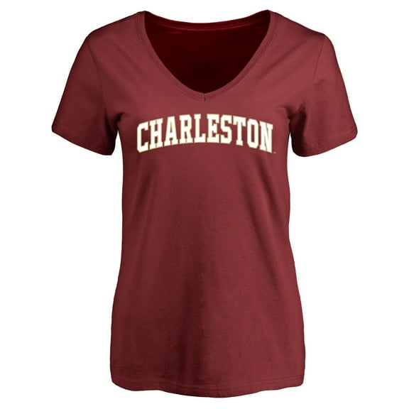 Women's Maroon Charleston Cougars Everyday T-Shirt