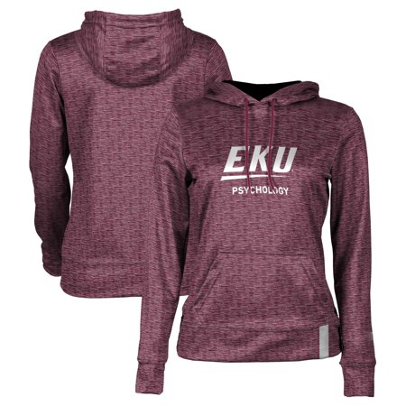 Women's Maroon Eastern Kentucky Colonels Psychology Pullover Hoodie