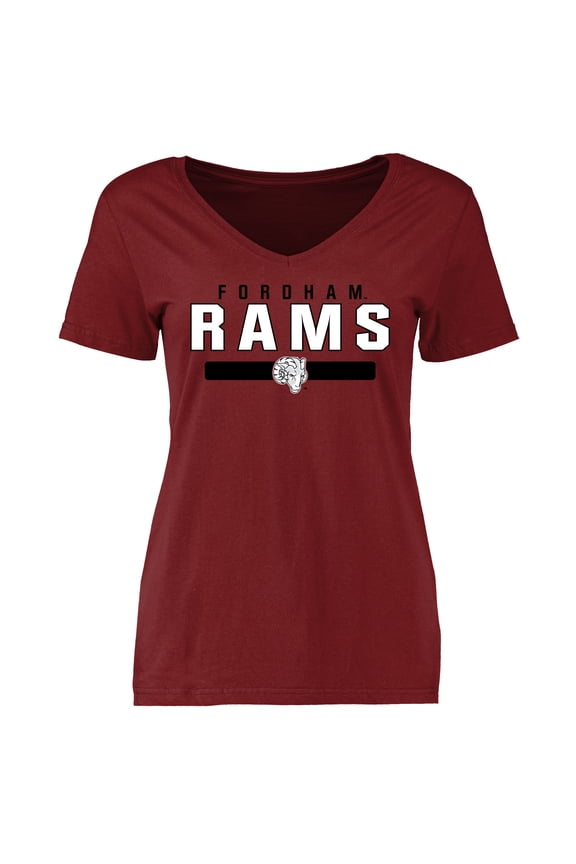 Women's Maroon Fordham Rams Team Strong T-Shirt
