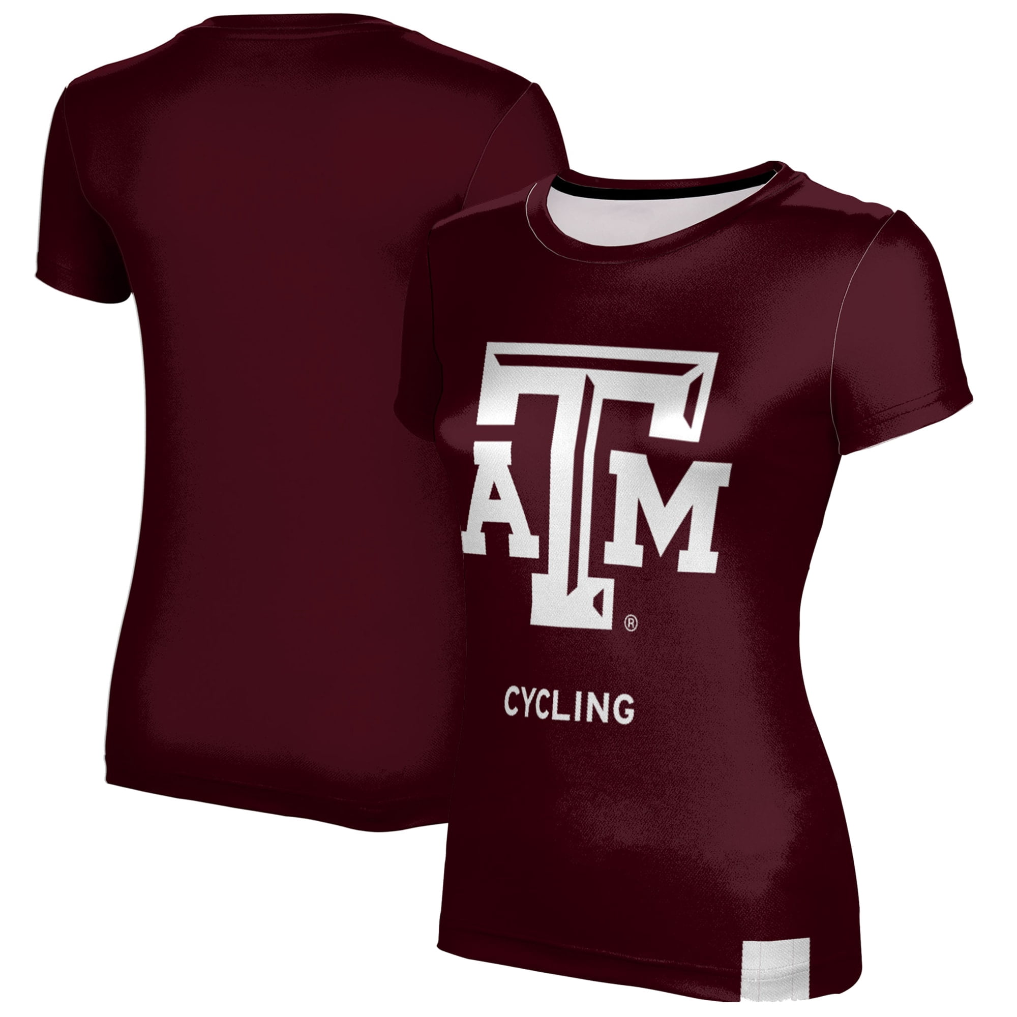 Texas A&M Cycling Jersey - Officially Licensed, Moisture-Wicking, Raglan Sleeves, 3 Rear Pockets