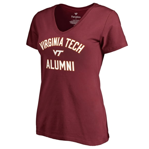 Women's Maroon Virginia Tech Hokies Team Alumni T-Shirt