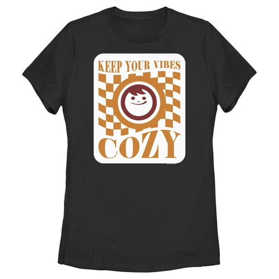 Women's Maruchan Keep Your Vibes Cozy  Graphic Tee Black Large