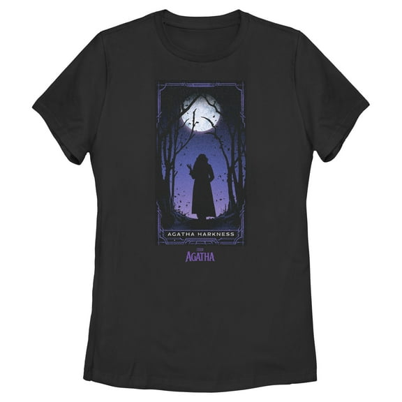 Women's Marvel: Agatha All Along Harkness Card Graphic T-Shirt