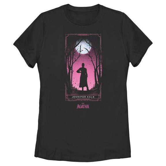 Women's Marvel: Agatha All Along Kale Card Graphic T-Shirt