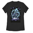 thumbnail image 1 of Women's Marvel Avengers: Endgame Galactic Battle Cartoon  Graphic Tee Black Large, 1 of 3