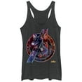 thumbnail image 1 of Women's Marvel Avengers: Infinity War Logo  Racerback Tank Top Black Heather Large, 1 of 3