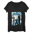 thumbnail image 1 of Women's Marvel Avengers: Infinity War New Friends Scoop Neck Black Large, 1 of 3