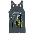 thumbnail image 1 of Women's Marvel Avengers: Infinity War Space Crew  Racerback Tank Top Navy Blue Heather Small, 1 of 3