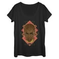 thumbnail image 1 of Women's Marvel Black Panther 2018 Okoye Portrait  Scoop Neck Black Large, 1 of 3