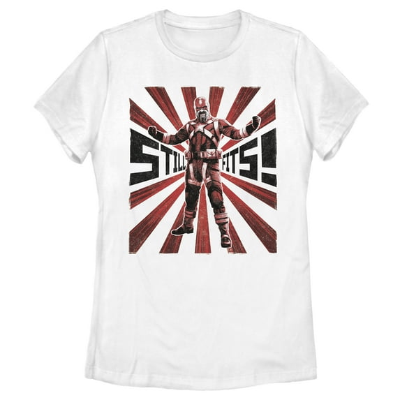 Women's Marvel Black Widow Guardian Still Fits Graphic Tee White 2X Large