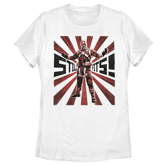 Women's Marvel Black Widow Guardian Still Fits  Graphic Tee White Small