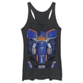 thumbnail image 1 of Women's Marvel Black Widow Taskmaster Costume  Racerback Tank Top Black Heather Small, 1 of 3