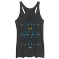 thumbnail image 1 of Women's Marvel Captain Marvel Higher Mantra Racerback Tank Top Black Heather X Large, 1 of 3