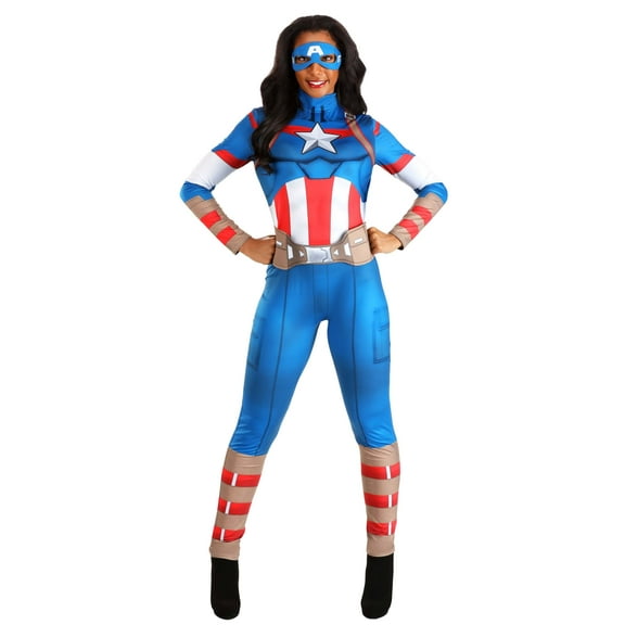 Women's Marvel Classic Captain America Costume