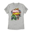 thumbnail image 1 of Women's Marvel Comics  Graphic Tee Athletic Heather X Large, 1 of 3