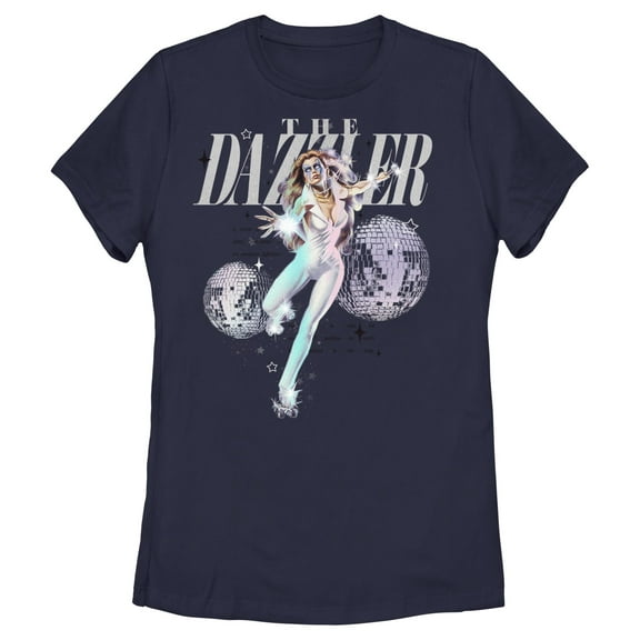 Women's Marvel Dazzler Disco Fever  Graphic T-Shirt