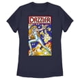 thumbnail image 1 of Women's Marvel Dazzler Light Beams Comic Book Cover  Graphic T-Shirt, 1 of 4