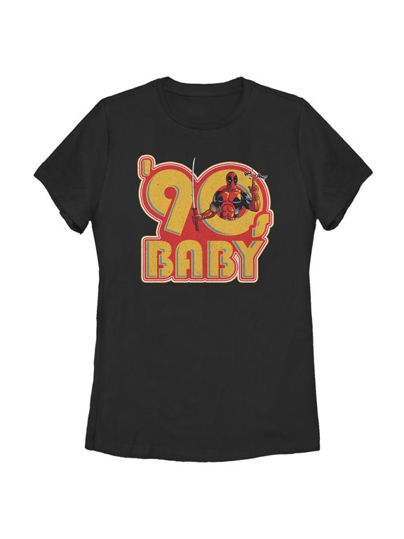 Women's Marvel: Deadpool 90's Baby Graphic T-Shirt