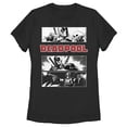 thumbnail image 1 of Women's Marvel Deadpool Comic Panels  Graphic T-Shirt, 1 of 4