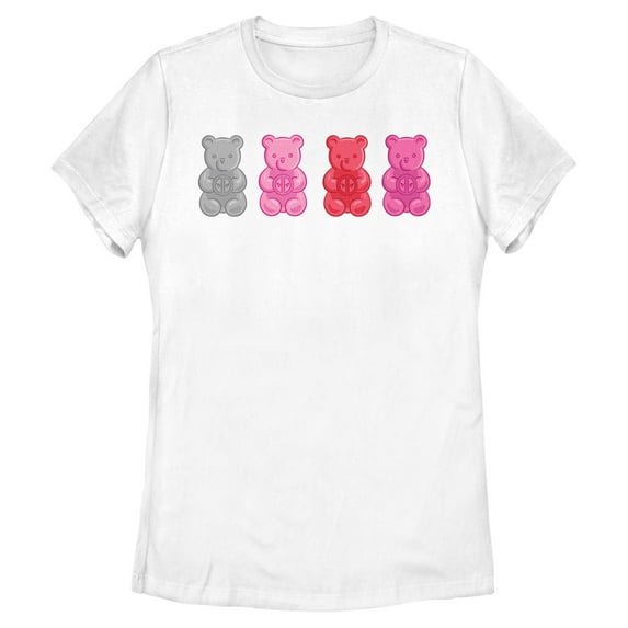 Women's Marvel: Deadpool Gummy Bears Graphic T-Shirt