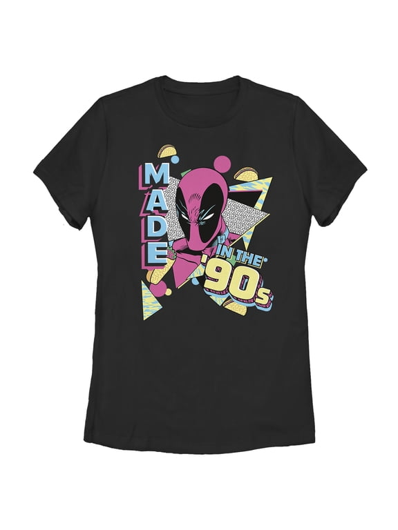 Women's Marvel: Deadpool Made in the 90’s Graphic T-Shirt