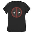 thumbnail image 1 of Women's Marvel Deadpool Mask Classic  Graphic Tee Black X Large, 1 of 3